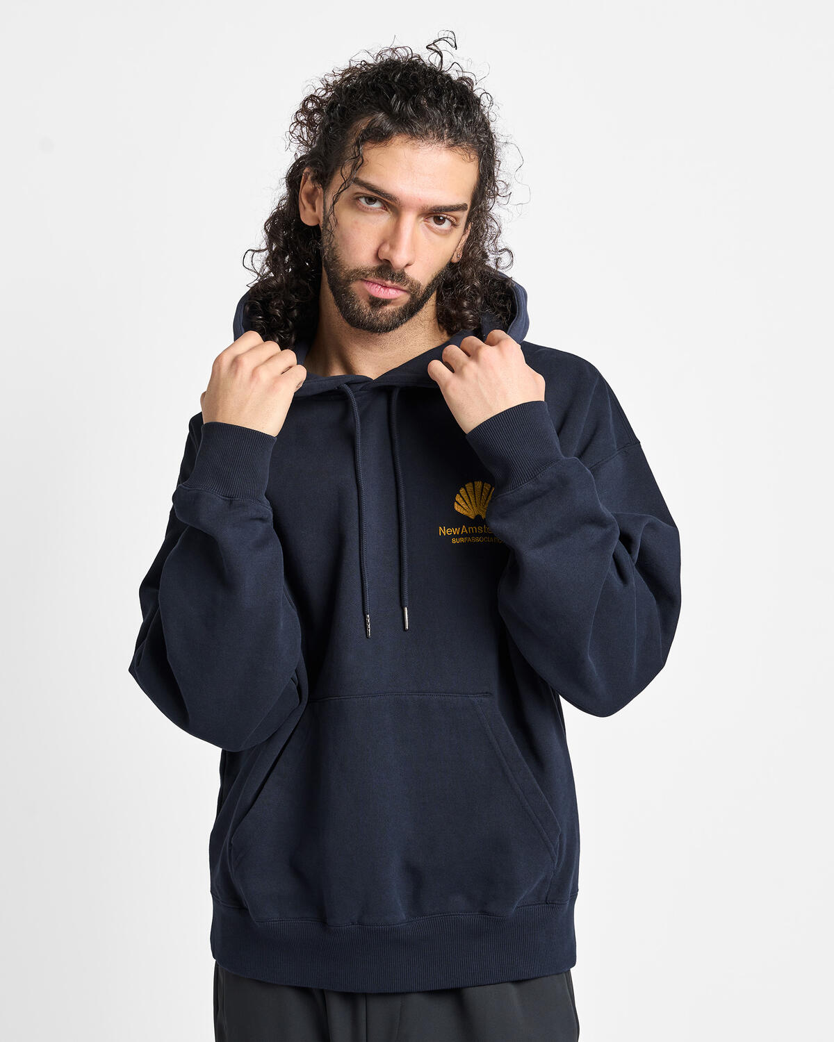 NEW AMSTERDAM SURF ASSOCIATION LOGO HOODIE | 2601117002 | AFEW STORE